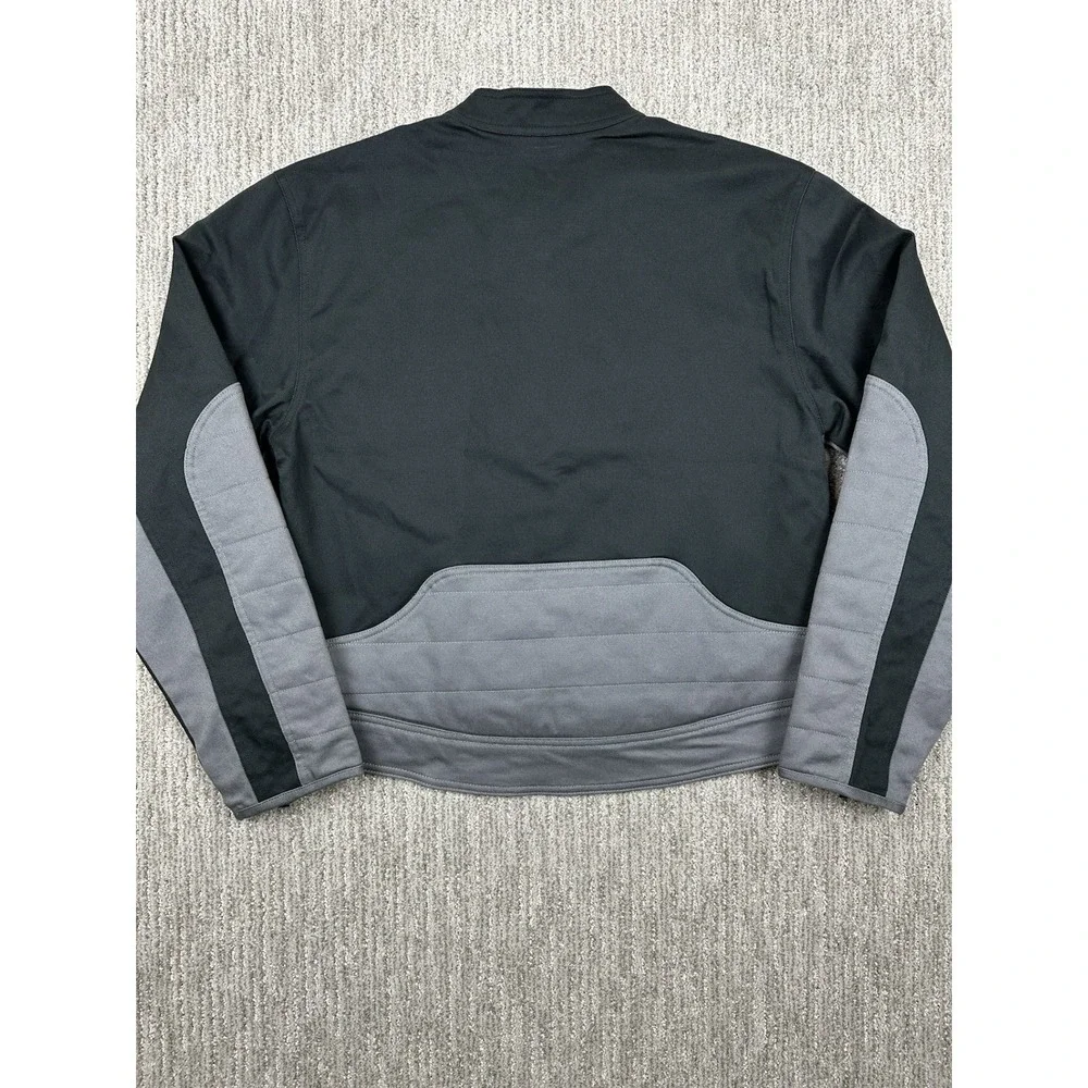 New Jordan Brooklyn Motorsport Jacket Black/Iron Grey HV1048-010 Men's Small